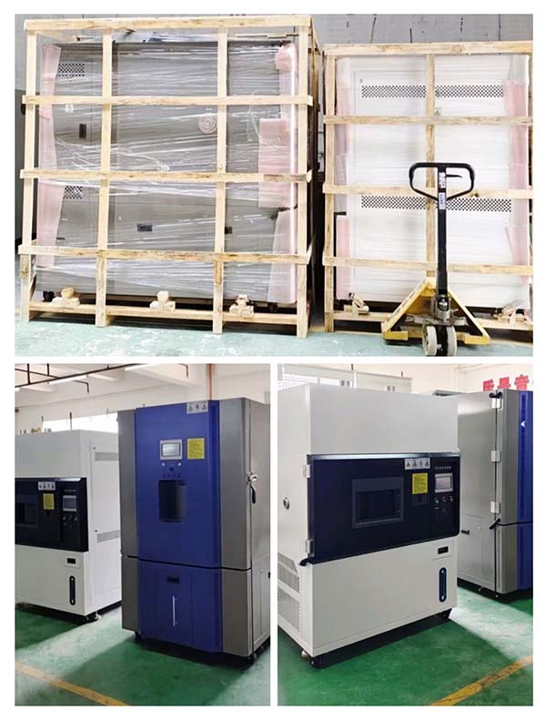 225L氙燈老化試驗箱， 1000L恒溫恒濕試驗箱， 發貨大連和湖北客戶公司。