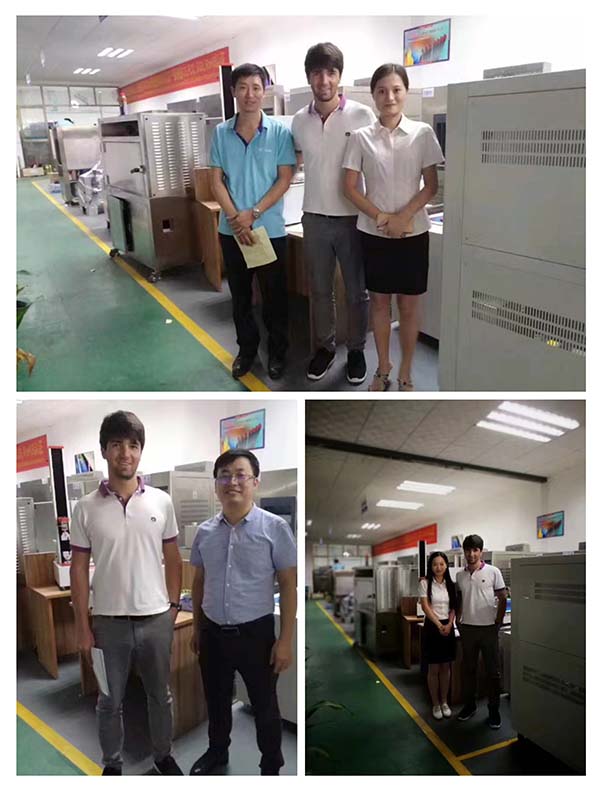 意大利客戶下單一批UV紫外線老化試驗箱，拉力試驗機等設備[勝利]，正航儀器立足中國，走向國際，相信品牌的力量